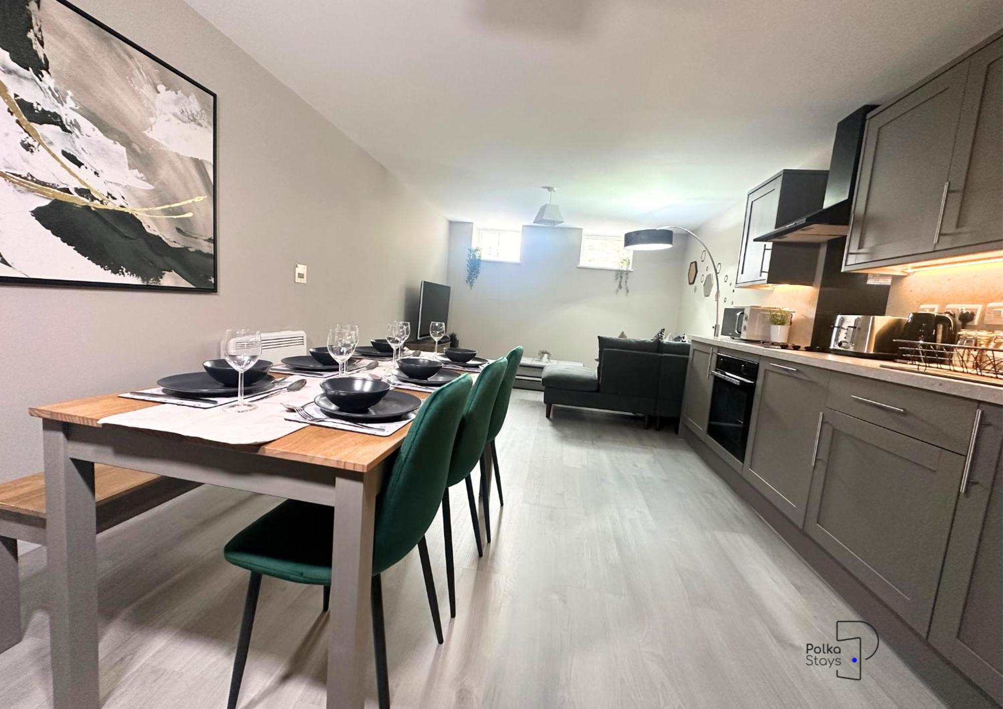 Hanley, Stoke - Modern Spacious Apartments By Polkastays Екстер'єр фото